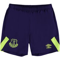Everton Training Woven Short - Junior - Parachute Purple/Safety Yellow, Purple