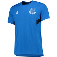 Everton Training Jersey - Junior - Electric Blue/Black, Black