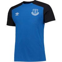 Everton Training CVC Tee - Junior - Sky Diver Blue/Black, Blue