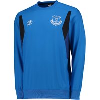 Everton Training Drill Top - Junior - Electric Blue/Sodalite Blue/Blac, Black