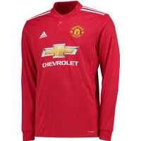 Manchester United Home Shirt 2017-18 - Long Sleeve, N/A