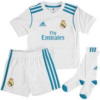 Real Madrid Home Kids Kit 2017-18, White