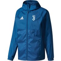 Juventus Training Rain Jacket - Dark Blue, Blue