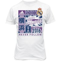 Real Madrid Fifa Club World Cup Champions 2016 T-Shirt - White - Kids, White