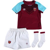 West Ham United Home Baby Kit 2017-18, Burgundy/Blue