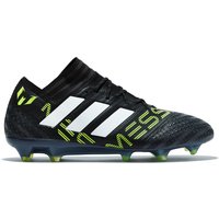 Adidas Nemeziz Messi 17.1 Firm Ground Football Boots - Core Black/Whit, Black/White/Yellow