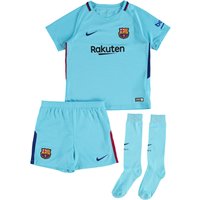 Barcelona Away Stadium Kit 2017-18 - Little Kids, Purple