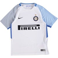 Inter Milan Away Stadium Shirt 2017-18 - Kids, White
