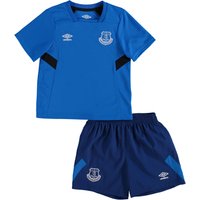 Everton Infant Training Kit - Electric Blue/Sodalite Blue/Black, Black