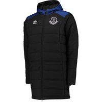 Everton Training Padded Jacket - Junior - Black/Sodalite Blue, Black