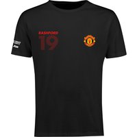 Manchester United Target Rashford T-Shirt - Black - Kids, Black