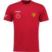 Manchester United Target Pogba T-Shirt - Red - Mens, Red