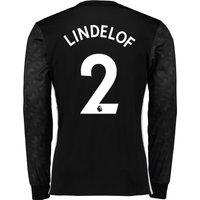 Manchester United Away Shirt 2017-18 - Long Sleeve With Lindelof TBC P, N/A