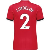 Manchester United Home Adi Zero Shirt 2017-18 With Lindelof TBC Printi, N/A