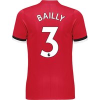 Manchester United Home Adi Zero Shirt 2017-18 With Bailly 3 Printing, N/A