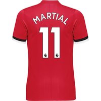 Manchester United Home Adi Zero Shirt 2017-18 With Martial 11 Printing, N/A