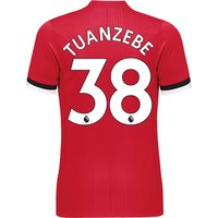 Manchester United Home Adi Zero Shirt 2017-18 With Tuanzebe 38 Printin, N/A