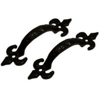 Blooma Antique Effect Gate Pull Handle Pack Of 2