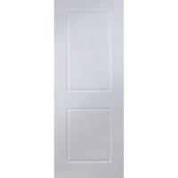 Cottage 2 Panel Primed Smooth Internal Unglazed Door (H)1981mm (W)762mm