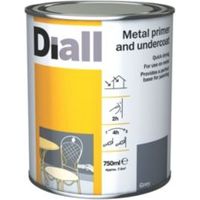 Diall Grey Primer & Undercoat 750ml