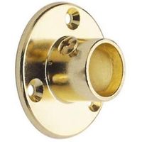 Colorail Brass Effect Rail Socket (Dia)19mm Pack Of 2 - 5013144005270