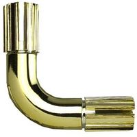 Colorail 90° Brass Effect Elbow (Dia)19mm