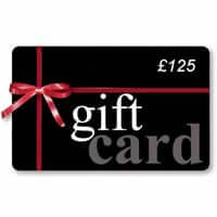 £125 Gift Card Store Voucher