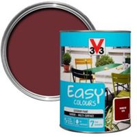 V33 Easy Basque Red Satin Furniture Paint 1.5L