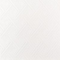 Graham & Brown Superfresco White Diagonal Fan Paintable Wallpaper