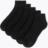 M&S Collection 5 Pairs Of Cool&Fresh Quarter Socks