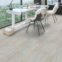 Quick-Step Paso Light Grey Oak Effect Waterproof Luxury Vinyl Flooring Tile 2.105 M² Pack