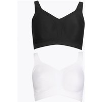 M&S Collection 2 Pack Extra High Impact Sports Bras A-G