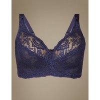 M&S Collection Total Support All-Over Fleur Lace Full Cup Bra B-G