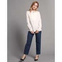 Autograph PETITE Wool Blend Tapered Leg Trousers