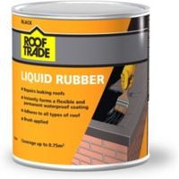 Rooftrade Black Liquid Rubber Roof Sealant 750ml