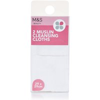 M&S Collection 2 Muslin Cleansing Cloths