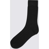 M&S Collection Luxury Ankle High Socks With Cashmere