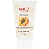 Burts Bees Peach & Willow Bark Deep Pore Scrub 110g