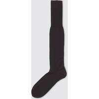 M&S Collection Luxury 3 Pairs Of Cotton Rich Longer Length Socks
