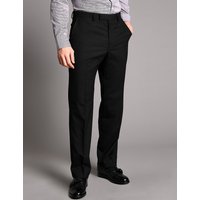 Autograph Black Tailored Fit Wool Trousers