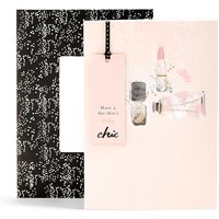 Truly Chic Make Up Icon Birthday Card