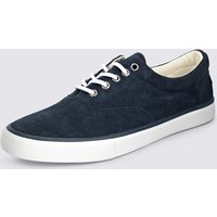 M&S Collection Suede Oxford Lace-up Trainers