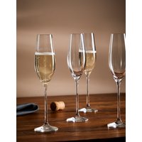4 Maxim Champagne Flute Glasses