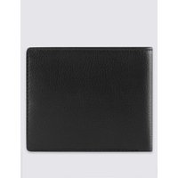 M&S Collection Leather Bi Fold Wallet