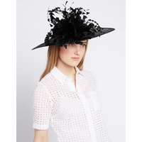 M&S Collection Floral Straw Fascinator