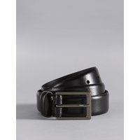 M&S Collection Textured Buckle Formal Leather Belt
