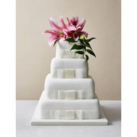 4 Tier Elegant Chocolate Wedding Cake