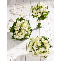 White Rose & Freesia Wedding Flowers - Collection 1
