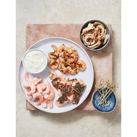 Seafood Selection Platter With Garlic & Lemon Mayonnaise