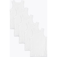 5 Pack Pure Cotton Vests (18 Months - 16 Years)